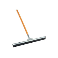 (CC-0010) 24" Straight Floor Squeegee with Handle.