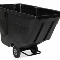 (CE-0490) Industrial 0.5 Cubic Yard Gray Tilt Truck / Trash Cart (300 lb. Capacity)