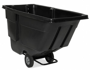 (CE-0490) Industrial 0.5 Cubic Yard Gray Tilt Truck / Trash Cart (300 lb. Capacity)