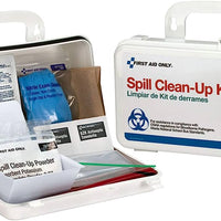 (CV-0100) Body Fluid & Spill Clean-up Kit, In Plastic Box;
