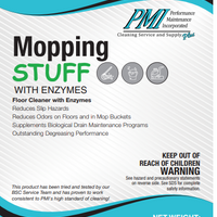 (LE-0030) PMI's MOPPING STUFF WITH ENZYMES - Floor Cleaner with Enzymes, Gallon