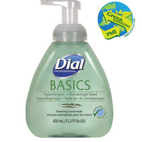 (CS-05XX) Dial Basics Hypoallergenic Foaming Lotion Soap with Aloe-PMI GREEN SOULTIONS