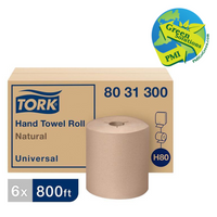 (PR-0660) Tork Roll Towel, Natural, Natural 100% Recycled