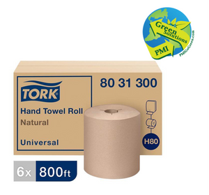 (PR-0660) Tork Roll Towel, Natural, Natural 100% Recycled