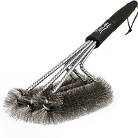 (CK-1050) Grill Brush and Scraper Best BBQ Brush for Grill, Safe 18"