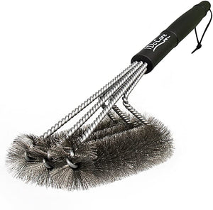 (CK-1050) Grill Brush and Scraper Best BBQ Brush for Grill, Safe 18"