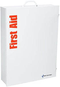 (CV-0140) Deluxe First Aid Cabinet, 3-Shelf Metal (Wall Mountable)