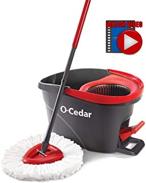 (CE-07XX) Mop O-Cedar Easy wring Microfiber Spin Mop & Bucket Floor Cleaning System
