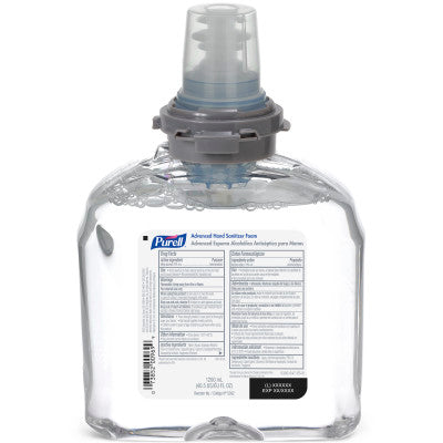 (CH-0530) Purell Advanced Hand Sanitizer Foam 1.2L (40.5 Fl Oz) Refill for TFX Dispenser