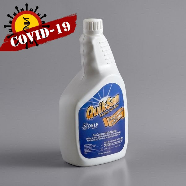 (CI-012X) QuikSan, Food Contact Surface Sanitizer, (RTU) 32 oz