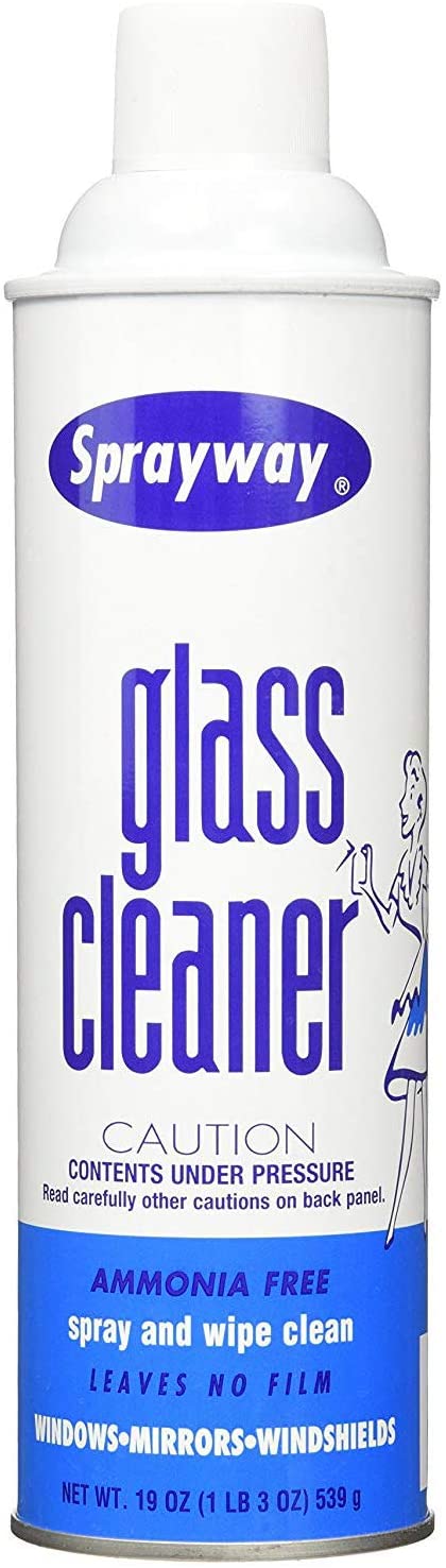 (LG-0030) Sprayway, Glass Cleaner, 19 oz spray can.